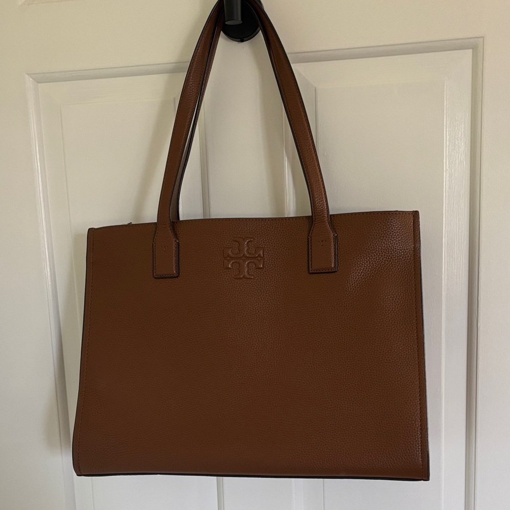 Tory Burch Tan Leather Tote